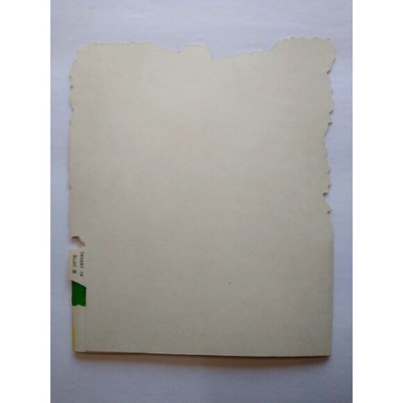 Mid Century Mod Christmas Greeting Card Panda Bears Diecut Foldout Standup Retro - Picture 5 of 5